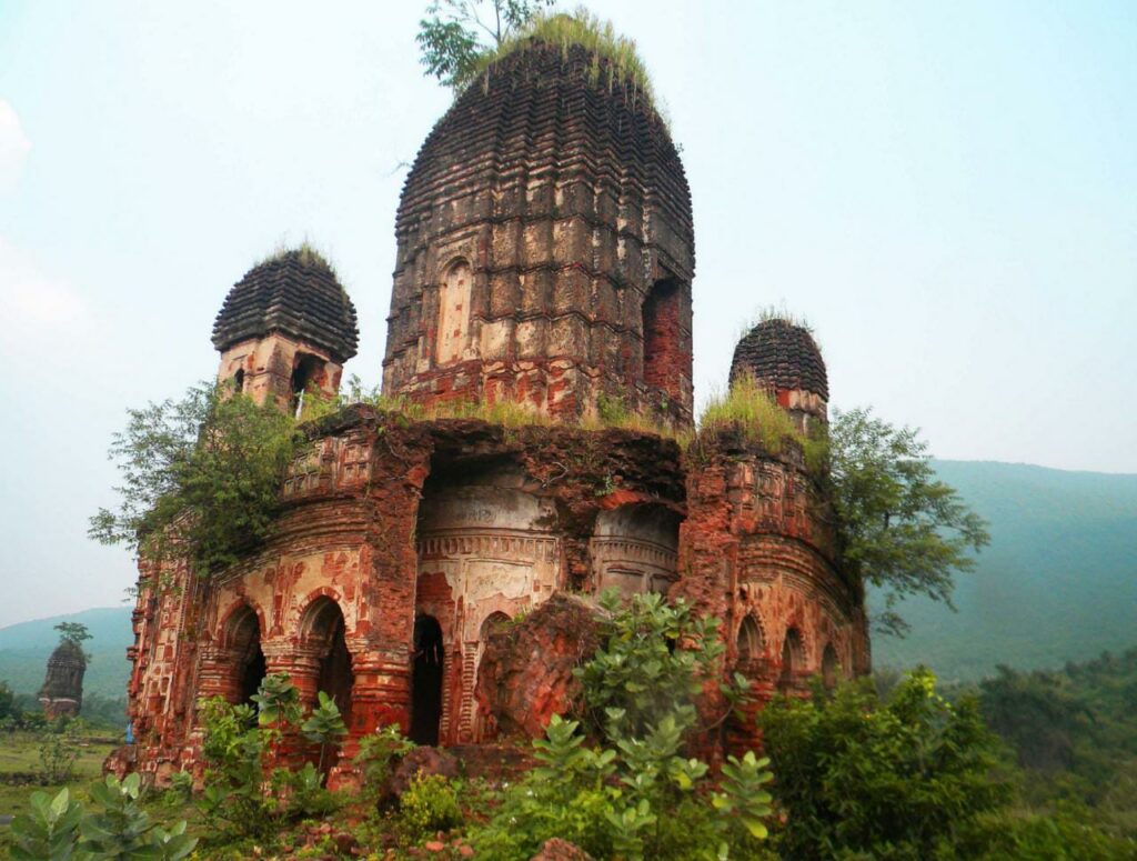 Terracotta Temple ruins at Garpanchkot